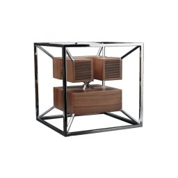 Altavoces Premium Technology HiFi Cube inalámbricos 200W DSP madera y metal