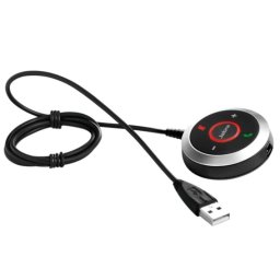 Unidad de control Jabra Evolve 40 Link MS Alámbrico Botones USB-A Negro Audio Microsoft