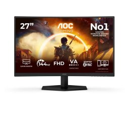Monitor AOC Gaming C27G42E 27" FullHD 180Hz VA Curvo HDR10 Tiempo de respuesta 0,5 ms