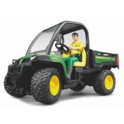 Vehículo de juguete BRUDER 02490 John Deere Gator XUV 855D con conductor