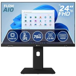 Alurin Flow AIO 24" Regulable Intel Core i5-12400/16GB/500GB SSD/Windows 11
