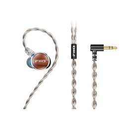 Auriculares Fiio FP3 con cable jack 3,5 mm planar magnético Black Walnut