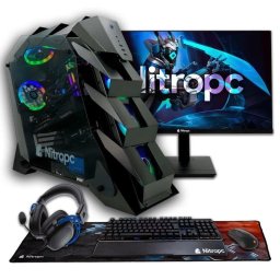PC Sobremesa Nitropc Pack Élite Intel Core i9-12900K 32GB 2TB SSD RTX 5070 Windows 11 Monitor 27
