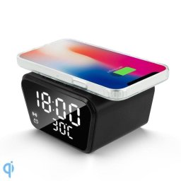 Despertador Digital Dam Electronics con Cargador Qi 15W