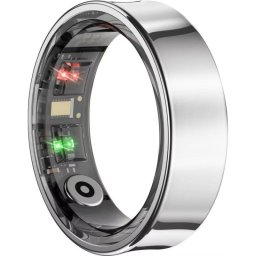Anillo inteligente Avizar R09 Talla 9 Bluetooth IP68 Autonomía 7 días iOS/Android Plata