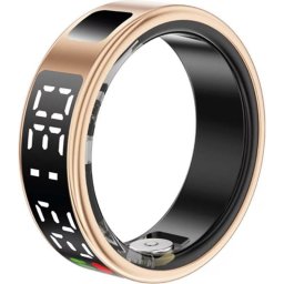 Anillo inteligente Avizar Saturn Talla 12 Bluetooth IP68 Batería 5 días Negro
