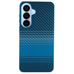 Funda para móvil La Casa de las Carcasas Carbono Azul oscuro para Samsung Galaxy S26 Plus