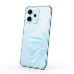 Funda para móvil La Casa de las Carcasas Transparente Antiyellow para Oppo Reno 14fs