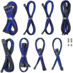 Kit de cables de alimentación CableMod C-Series Pro ModMesh Azul para Corsair RM/RMi/RMx