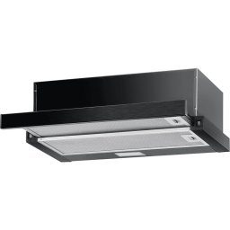 Mepamsa Slimline 60 Campana Telescópica 60cm Negra
