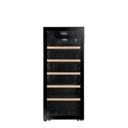 LA SOMMELIERE Vinoteca libre instalación LS117BLACK. Cíclico. Negro. Mas de 50 botellas