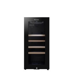 LA SOMMELIERE Vinoteca libre instalación LS38BLACK. Cíclico. Negro. Entre 21 y 49 botellas