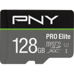 PNY SDU128V31100PRO - Tarjeta de memoria microSDXC 128GB, Pro Elite