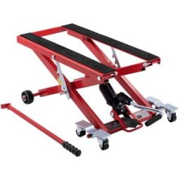 HBM Elevador de motocicletas móvil universal - RED