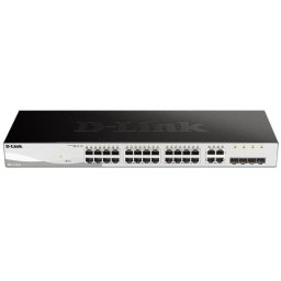 D-Link DGS-1210-24/E Smart Switch Gestionado 24 Puertos 1000BASE-T + 4 Puertos Combo 1000BASE-T/SFP