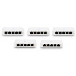 Ubiquiti USW-Flex-Mini Pack de 5 Switch Gestionado 5x Gigabit Ethernet / 1xPoE