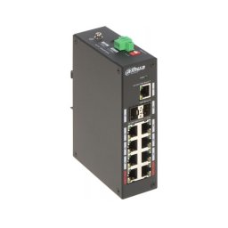 Switch Dahua DH-PFS3211-8GT-120-V2 8x Gigabit PoE 2x SFP Uplink 120W Carcasa Metálica