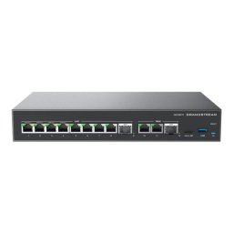 Switch Grandstream GCC6011 2 SFP 2,5Gbps 10 Gigabit Ethernet 4 PoE VPN Firewall IP PBX