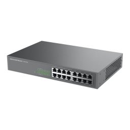 Switch Grandstream GWN7702P 16 Puertos Gigabit PoE+ 30W QoS VLAN Seguridad