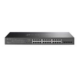 Switch TP-Link 24 Puertos Gigabit L2+ 4 SFP PoE+ 150W Gestionado Sin Ventilador