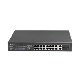 Switch Lanberg RSFE-16P-2C-250 18 Puertos 10/100/1000 PoE Rack 1U No Administrado