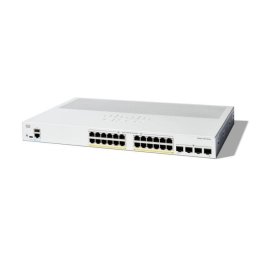 Switch Cisco Catalyst 1200 28 Puertos Gigabit Ethernet PoE 195W Gestionado 1U Blanco