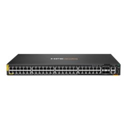Switch HPE Aruba Networking CX 6200F 48G Class4 PoE 4SFP+ 370W Gestionado L3 1U