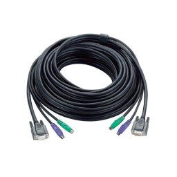 Cable KVM ATEN 10 m PS/2 VGA Negro alta compatibilidad