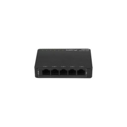 Switch de red Lanberg DSP3-1005-60W gigabit 5 puertos PoE+ sin gestión montaje mural
