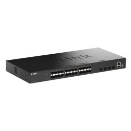 Switch gestionado D-Link DGS-1530-28S/E 24 SFP 4 SFP+ apilable rack