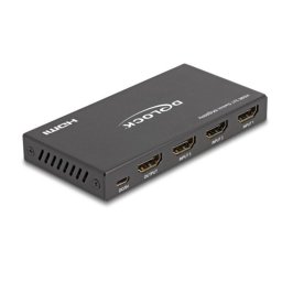 Conmutador de vídeo DeLock 18603 HDMI 3 entradas 1 salida 8K 60 Hz HDR