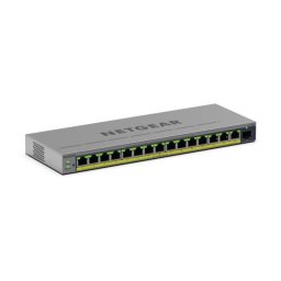 Switch gestionable Netgear GS116EPP 16 puertos Gigabit Ethernet PoE+ metálico