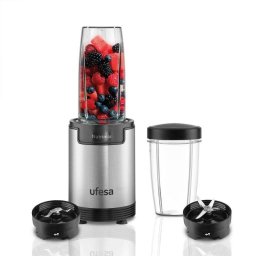 Batidora de vaso Ufesa Nutrimix 900W 6 accesorios acero inoxidable