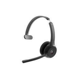 Auriculares Cisco HS-WL-721-BUNA-C inalámbricos Bluetooth con cancelación de ruido, micrófono y asistente, negro