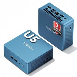 Mini PC GEEKOM IT12 Intel Core Ultra 5 125U 16GB 512GB SSD Windows 11 Pro WiFi 7