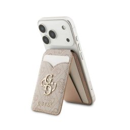 Tarjetero Guess 4G Rosa con Espejo y Compatibilidad MagSafe