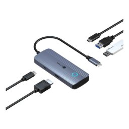 Docking Station Icy Box IB-DK4081-SO USB-C 4K HDMI 85W
