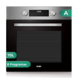 Horno Multifunción Svan SHM8700DX 70L 60cm Hidrolítico A Grill Inox