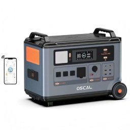 Estación de energía Oscal PowerMax 6000 3600Wh 14 puertos LiFePO4 Carga solar rápida