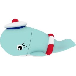 Memoria USB Emtec M337 Ballena 16 GB USB 2.0 Azul goma resistente