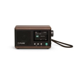 Radio Pure Classic Mini DAB+/FM Bluetooth 5.3 Pantalla 2.4" Negro/Nogal