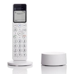 Teléfono Inalámbrico Motorola DOT411 DECT Contestador Pantalla Retroiluminada Blanco