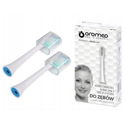 Cabezal de Recambio para Cepillo de Dientes Eléctrico Oromed ORO-SONIC Blancos Pack 2 Unidades