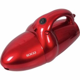 Aspiradora de mano Sogo ASP-SS-16006 800W 0,6L con accesorios rojo