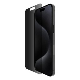 Protector de pantalla Belkin ScreenForce InvisiGlass Privacy iPhone 16 Pro Antibacteriano