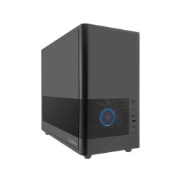 Caja de ordenador CoolBox MP2 microATX ARGB USB-C Full Metal Negra
