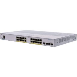 Cisco CBS350-24FP-4G-EU Switch de Red 24 Puertos GE PoE 4 x SFP de 1 G