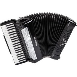 Roland FR-8X BK PRO Acordeón Electrónico de Teclas Negro TOPO GAMA Pantalla LCD a Color + Funda