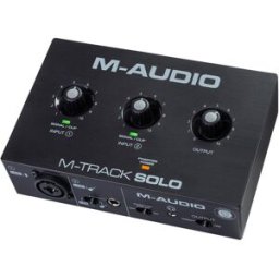 M-Audio M-Track Solo Interface Áudio USB 2 Canais