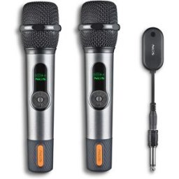NGS Microfones Wireless NGS Singer Star Duo Preto